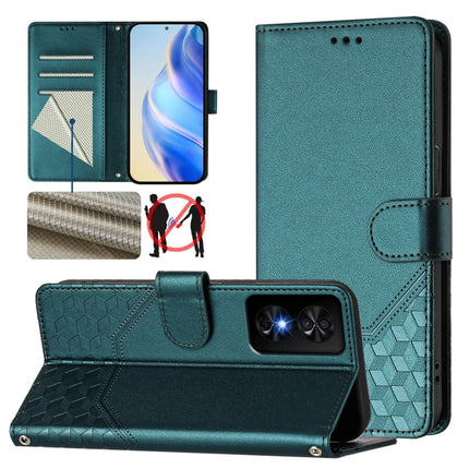 Honeycomb Embossing RFID Leather Phone Case, For TCL 50 XL, For TCL 50 XE, For TCL 50 5G, For TCL 50 SE