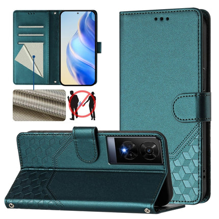 Honeycomb Embossing RFID Leather Phone Case, For TCL 50 XL, For TCL 50 XE, For TCL 50 5G, For TCL 50 SE