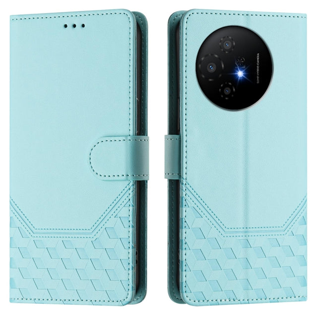 Honeycomb Embossing RFID Leather Phone Case, For TCL 50 XL, For TCL 50 XE, For TCL 50 5G, For TCL 50 SE
