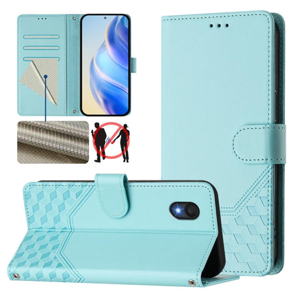 Honeycomb Embossing RFID Leather Phone Case, For TCL 605 / 60 SE, For TCL 50 Pro NxtPaper, For TCL 50 LE, For TCL 201
