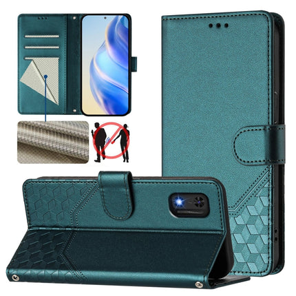 Honeycomb Embossing RFID Leather Phone Case, For itel A23 Pro / A17, For itel P55 5G, For itel RS4 S666LN, For itel S24