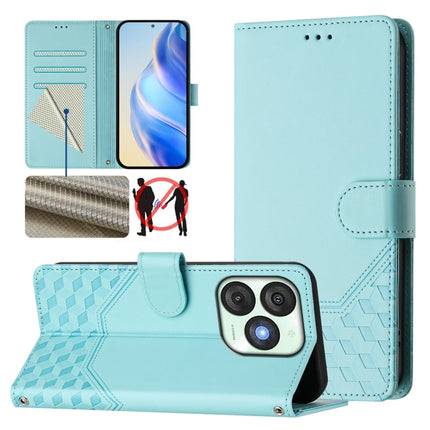 Honeycomb Embossing RFID Leather Phone Case, For itel Power 70, For itel A80 4G, For itel A50C, For itel A50