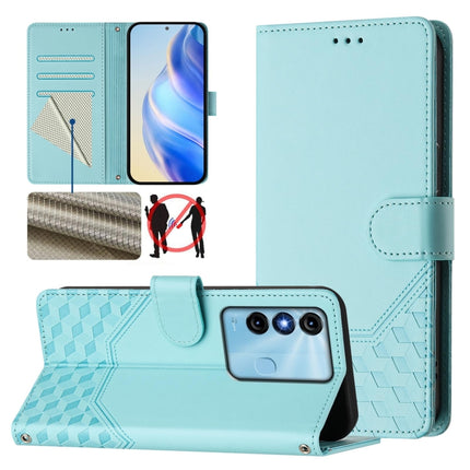 Honeycomb Embossing RFID Leather Phone Case, For itel P40, For itel P38, For itel S17 / Vision 3, For itel A48