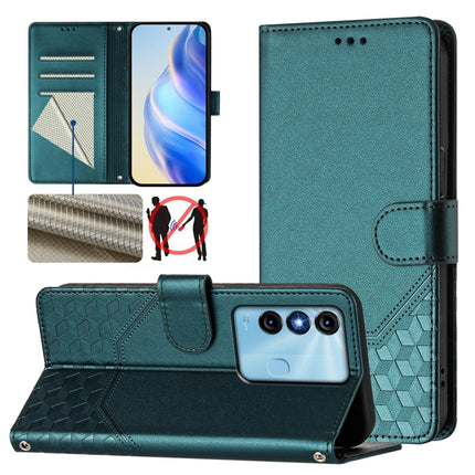 Honeycomb Embossing RFID Leather Phone Case, For itel P40, For itel P38, For itel S17 / Vision 3, For itel A48