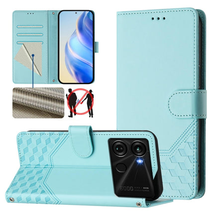 Honeycomb Embossing RFID Leather Phone Case, For itel P40, For itel P38, For itel S17 / Vision 3, For itel A48