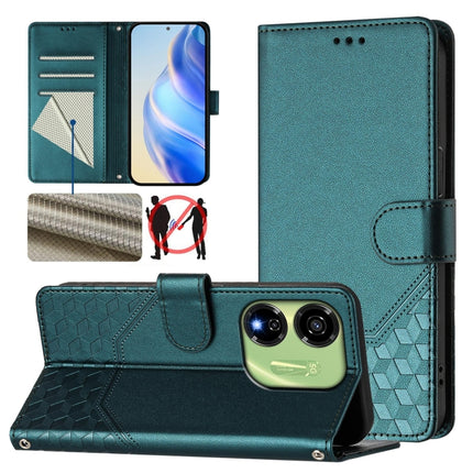 Honeycomb Embossing RFID Leather Phone Case, For itel A23 Pro / A17, For itel P55 5G, For itel RS4 S666LN, For itel S24