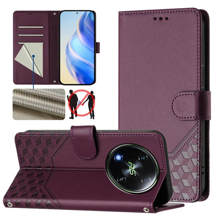 Honeycomb Embossing RFID Leather Phone Case, For itel A23 Pro / A17, For itel P55 5G, For itel RS4 S666LN, For itel S24