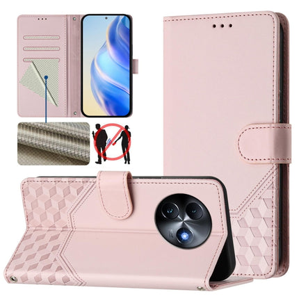 Honeycomb Embossing RFID Leather Phone Case, For itel A23 Pro / A17, For itel P55 5G, For itel RS4 S666LN, For itel S24