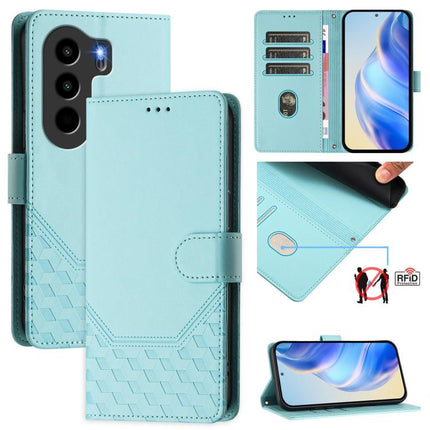 Honeycomb Embossing RFID Leather Phone Case, For itel Power 70, For itel A80 4G, For itel A50C, For itel A50