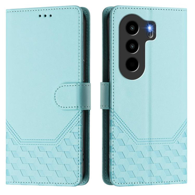 Honeycomb Embossing RFID Leather Phone Case, For itel Power 70, For itel A80 4G, For itel A50C, For itel A50