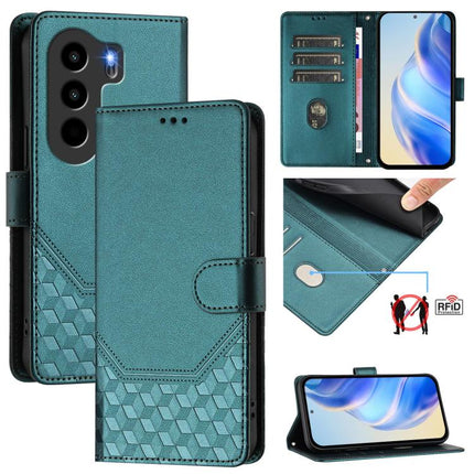 Honeycomb Embossing RFID Leather Phone Case, For itel Power 70, For itel A80 4G, For itel A50C, For itel A50