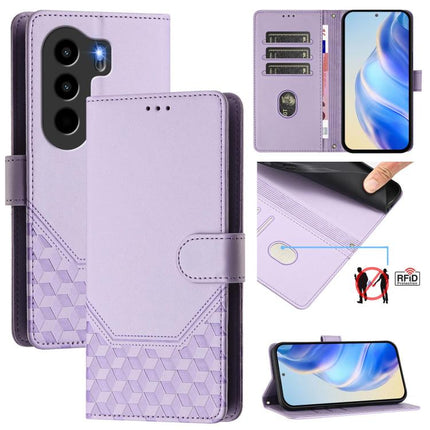 Honeycomb Embossing RFID Leather Phone Case, For itel Power 70, For itel A80 4G, For itel A50C, For itel A50