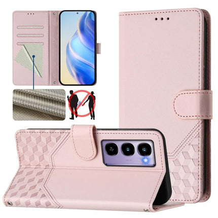 Honeycomb Embossing RFID Leather Phone Case, For itel A200 4G / A200+ 4G, For itel A95 5G, For itel A90 4G, For itel City 100