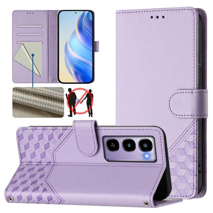 Honeycomb Embossing RFID Leather Phone Case, For itel A200 4G / A200+ 4G, For itel A95 5G, For itel A90 4G, For itel City 100