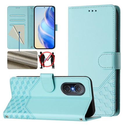 Honeycomb Embossing RFID Leather Phone Case, For Huawei nova Y70 Plus, For Huawei nova 9 SE / Honor 50 SE, For Huawei nova 9 Pro / Honor 50 Pro, For Huawei nova 9