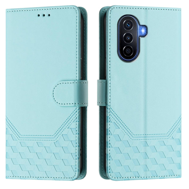 Honeycomb Embossing RFID Leather Phone Case, For Huawei nova Y70 Plus, For Huawei nova 9 SE / Honor 50 SE, For Huawei nova 9 Pro / Honor 50 Pro, For Huawei nova 9