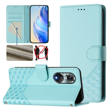 Honeycomb Embossing RFID Leather Phone Case, For Huawei nova Y70 Plus, For Huawei nova 9 SE / Honor 50 SE, For Huawei nova 9 Pro / Honor 50 Pro, For Huawei nova 9