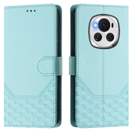 Honeycomb Embossing RFID Leather Phone Case, For Honor Magic6 5G, For Honor X8b 4G, For Honor X9b 5G / Magic6 Lite 5G, For Honor X6a 4G