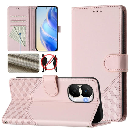 Honeycomb Embossing RFID Leather Phone Case, For Honor 80 GT 5G, For Honor 80 5G, For Honor X30 5G / X9 5G / 4G, For Honor X40i 5G