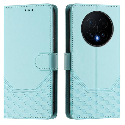 Honeycomb Embossing RFID Leather Phone Case, For Honor Magic8, For Honor Play 70 Plus, For Honor X5c Plus, For Honor X6c 4G
