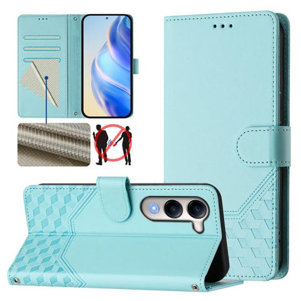 Honeycomb Embossing RFID Leather Phone Case, For vivo V50 Lite 5G, For vivo Y29s 5G / Y04 4G Global, For vivo Y29 4G Global, For vivo V50 5G Global