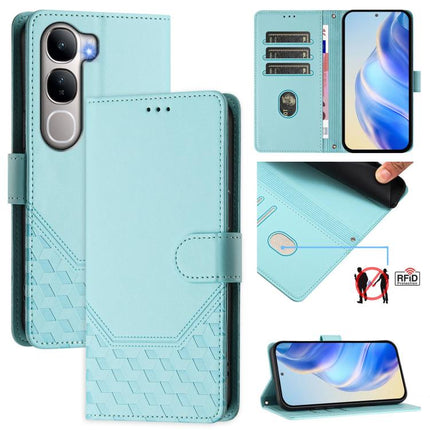 Honeycomb Embossing RFID Leather Phone Case, For vivo X300 Ultra, For vivo X300 Pro 5G, For vivo X300 5G, For vivo Y31 5G Global