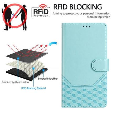 Honeycomb Embossing RFID Leather Phone Case, For vivo X300 Ultra, For vivo X300 Pro 5G, For vivo X300 5G, For vivo Y31 5G Global