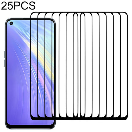 25 PCS Full Glue Full Screen Tempered Glass Film, For OPPO Realme C15 (25 PCS), For OPPO Realme 6 (25 PCS), For OPPO Realme 6 Pro (25 PCS), For OPPO Realme 6i (25 PCS), For Motorola Moto G Fast (25 PCS), For Samsung Galaxy A Quantum (25 PCS)           ...