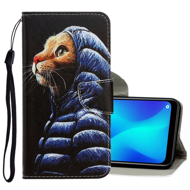 3D Colored Drawing Horizontal Flip PU Leather Case with Holder & Card Slots & Wallet, For OPPO A1k
