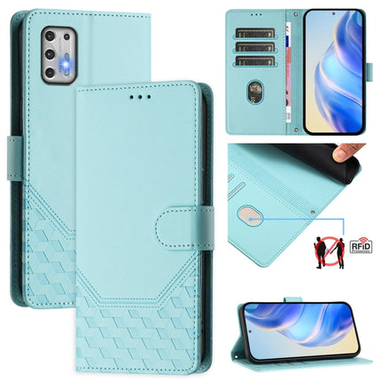 Honeycomb Embossing RFID Leather Phone Case, For Motorola Moto G Stylus 5G 2021, For Motorola Moto G Stylus 2021 4G