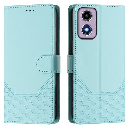 Honeycomb Embossing RFID Leather Phone Case, For Motorola Moto G04 4G / G04s 4G, For Motorola Moto G85 5G, For Motorola Moto G53 5G / G13 4G / G23 4G, For Motorola Moto G53y 5G / G53j 5G