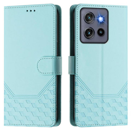 Honeycomb Embossing RFID Leather Phone Case, For Motorola Moto G Stylus  5G 2025, For Motorola Moto G05, For Motorola Moto G15, For Motorola Moto G35