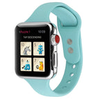 For Apple Watch 5 & 4 44mm / 3 & 2 & 1 42mm / Amber Green