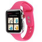 For Apple Watch Series 7 41mm / 6 & SE & 5 & 4 40mm / 3 & 2 & 1 38mm / Barbie Pink
