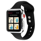 For Apple Watch Series 8&7 41mm / SE 2&6&SE&5&4 40mm / 3&2&1 38mm / Black