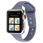 For Apple Watch Series 8&7 41mm / SE 2&6&SE&5&4 40mm / 3&2&1 38mm / Lavender Grey