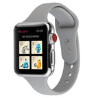 For Apple Watch Series 8&7 41mm / SE 2&6&SE&5&4 40mm / 3&2&1 38mm / Cloud Grey