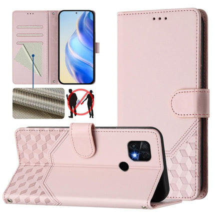 Honeycomb Embossing RFID Leather Phone Case, For Xiaomi 12 5G / 12X 5G / 12S 5G, For Xiaomi 12 Lite, For Xiaomi Poco C40 / Redmi 10C, For Xiaomi Civi 1S