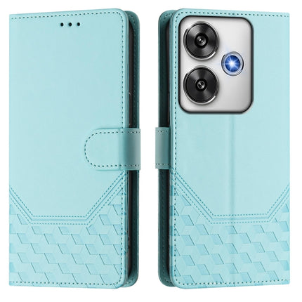 Honeycomb Embossing RFID Leather Phone Case, For Xiaomi Poco F6 5G, For Xiaomi Poco M6 Pro 4G, For Xiaomi Poco X6 Neo 5G, For Xiaomi Poco X6 Pro / Redmi K70E