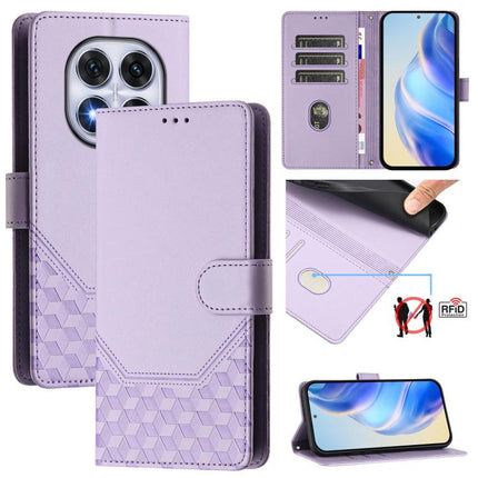 Honeycomb Embossing RFID Leather Phone Case, For Xiaomi Poco C71 / Redmi A5 4G 171.7mm, For Xiaomi Poco F7 Pro / F7 Ultra, For Xiaomi Poco X7 5G / Redmi Note 14 Pro 5G, For Xiaomi 15 Ultra