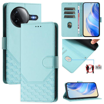 Honeycomb Embossing RFID Leather Phone Case, For Xiaomi Poco C71 / Redmi A5 4G 171.7mm, For Xiaomi Poco F7 Pro / F7 Ultra, For Xiaomi Poco X7 5G / Redmi Note 14 Pro 5G, For Xiaomi 15 Ultra