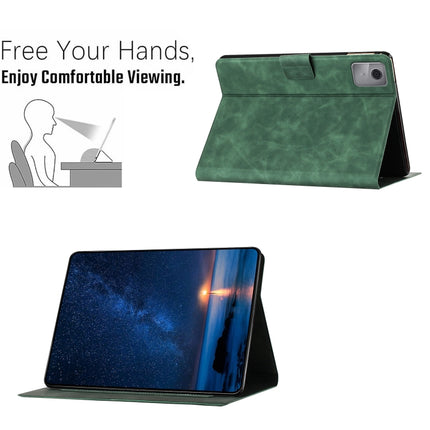 Embossed Couple Cat Smart Tablet Leather Case, For Lenovo Tab M11 / Xiaoxin Pad 2024, For Lenovo Tab M9 / TB-310FU, For Lenovo Tab P11 Gen 2 / TB-350, For Lenovo Tab M10 3rd Gen / TB-328F