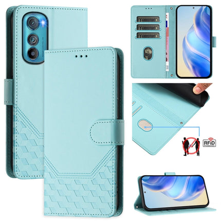 Honeycomb Embossing RFID Leather Phone Case, For Motorola Edge 30 Neo, For Motorola Edge 2022 / Edge 5G UW 2022, For Motorola Edge 30 Ultra / Moto X30 Pro, For Motorola Edge 30