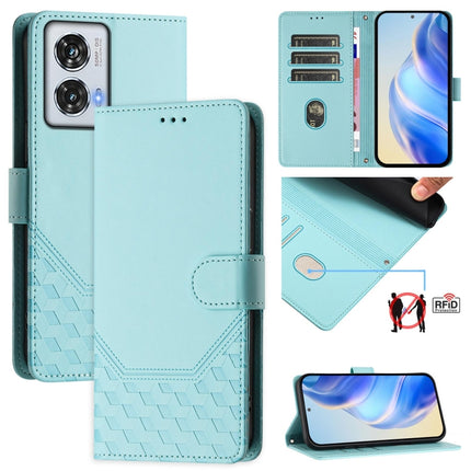 Honeycomb Embossing RFID Leather Phone Case, For Motorola Edge 5G 2024, For Motorola Edge 50 Ultra / X50 Ultra, For Motorola Edge 50 Pro, For Motorola Edge 50 Fusion