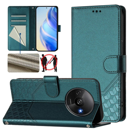 Honeycomb Embossing RFID Leather Phone Case, For Redmi K70 Ultra 5G, For Redmi 13 5G / 4G Global, For Redmi A3 4G Global / A3X 4G, For Redmi Note 13 Pro 4G Global