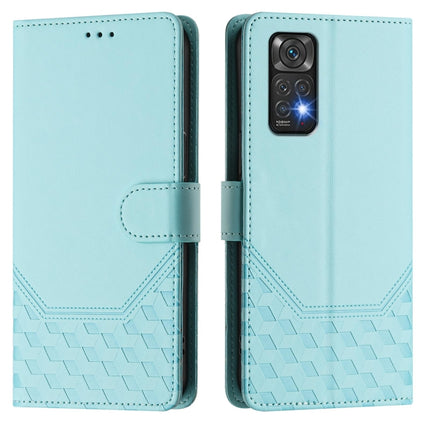 Honeycomb Embossing RFID Leather Phone Case, For Redmi Note 11 4G / 11S 4G / 12S Global, For Redmi A1+ / A2+, For Redmi Note 11 Pro 5G / 4G Global, For Redmi Note 12 Pro 4G Global