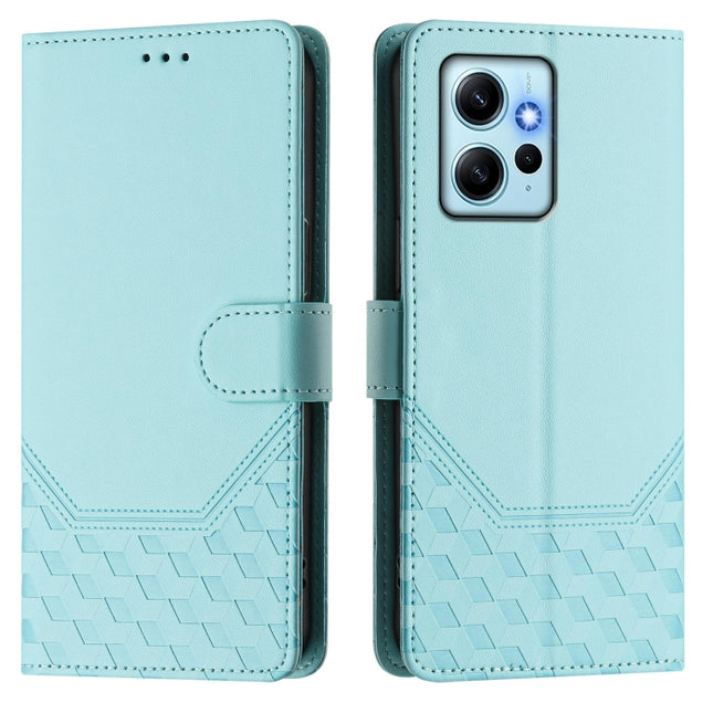Honeycomb Embossing RFID Leather Phone Case, For Redmi Note 12 4G Global, For Redmi A1 4G / A2 4G, For Redmi Note 12 Explorer / 12 Pro+ 5G, For Redmi Note 12 Pro Speed / 12 Pro 5G