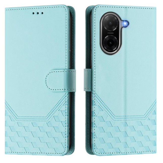 Honeycomb Embossing RFID Leather Phone Case, For Redmi A7 / A5 4G 171mm / Poco C71, For Redmi K90 Max 5G, For Redmi A7 Pro 171mm / Poco C85x 5G / C81, For Redmi 15a 5G