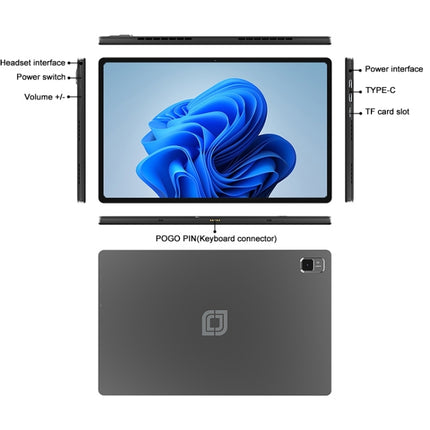 Jumper EZpad V12 Pro Tablet PC, No Keyboard, 12 inch Windows 11 Home OS Intel Alder Lake N95 Quad Core, 12GB+256GB, 12GB+512GB