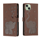 For iPhone 15 Plus / Brown